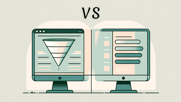 Which is best for you: Sales Funnel vs Website